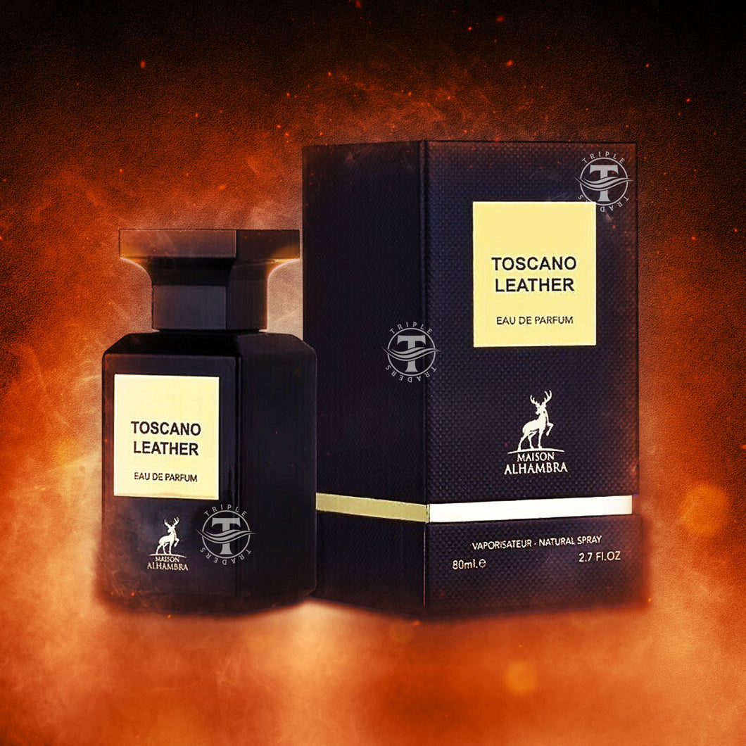 Toscano Leather Maison Alhambra Lattafa 80mL EDP Perfume Fragrance