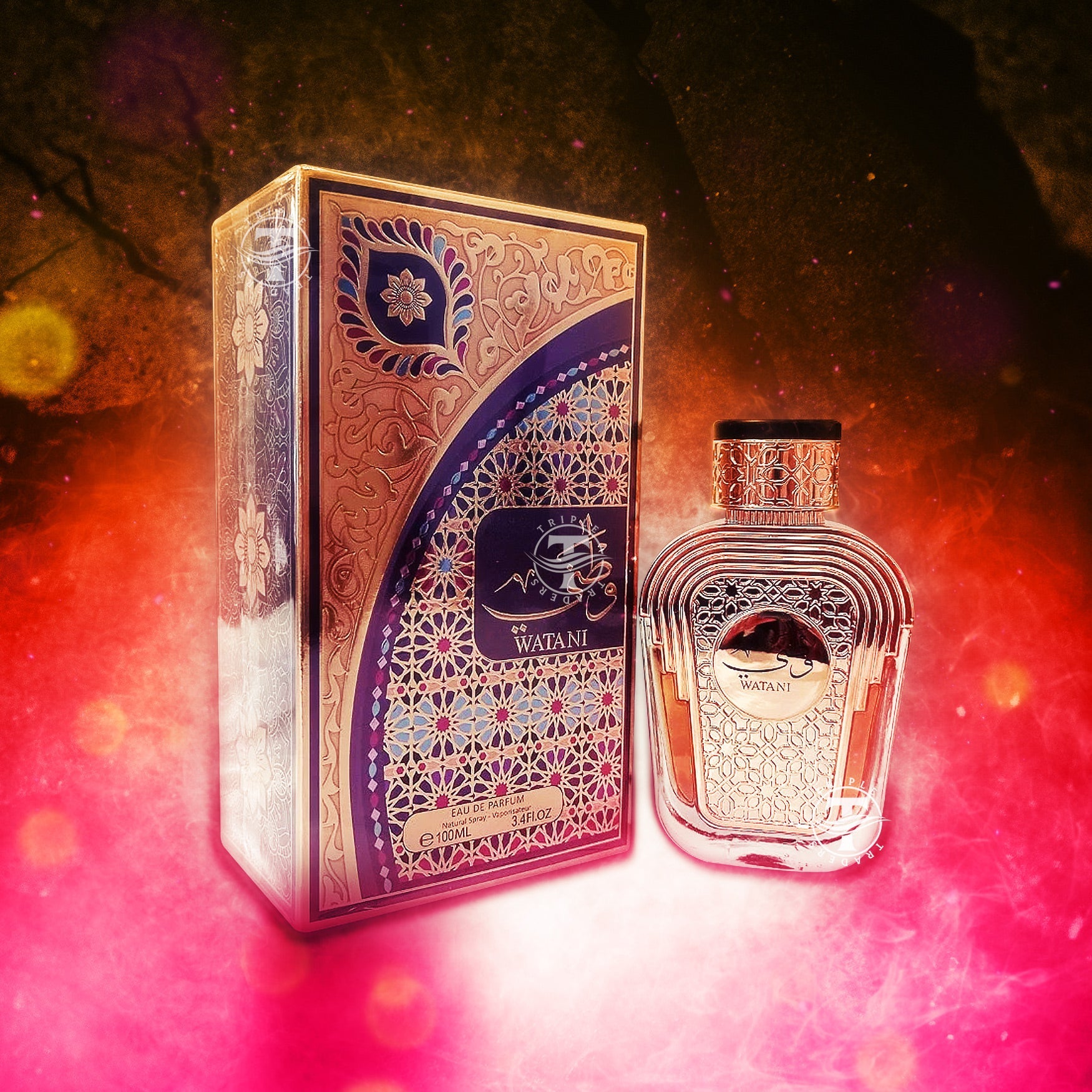 【お年玉セール特価】 Al By Parfum De Eau Watani Wataniah Oriental OZ FL 3.4 100ml 香水(女性用)