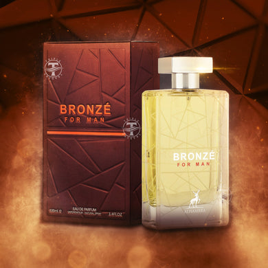 Bronze for Man  Eau De Parfum By Maison Alhambra 100ml 3.4 FL OZ