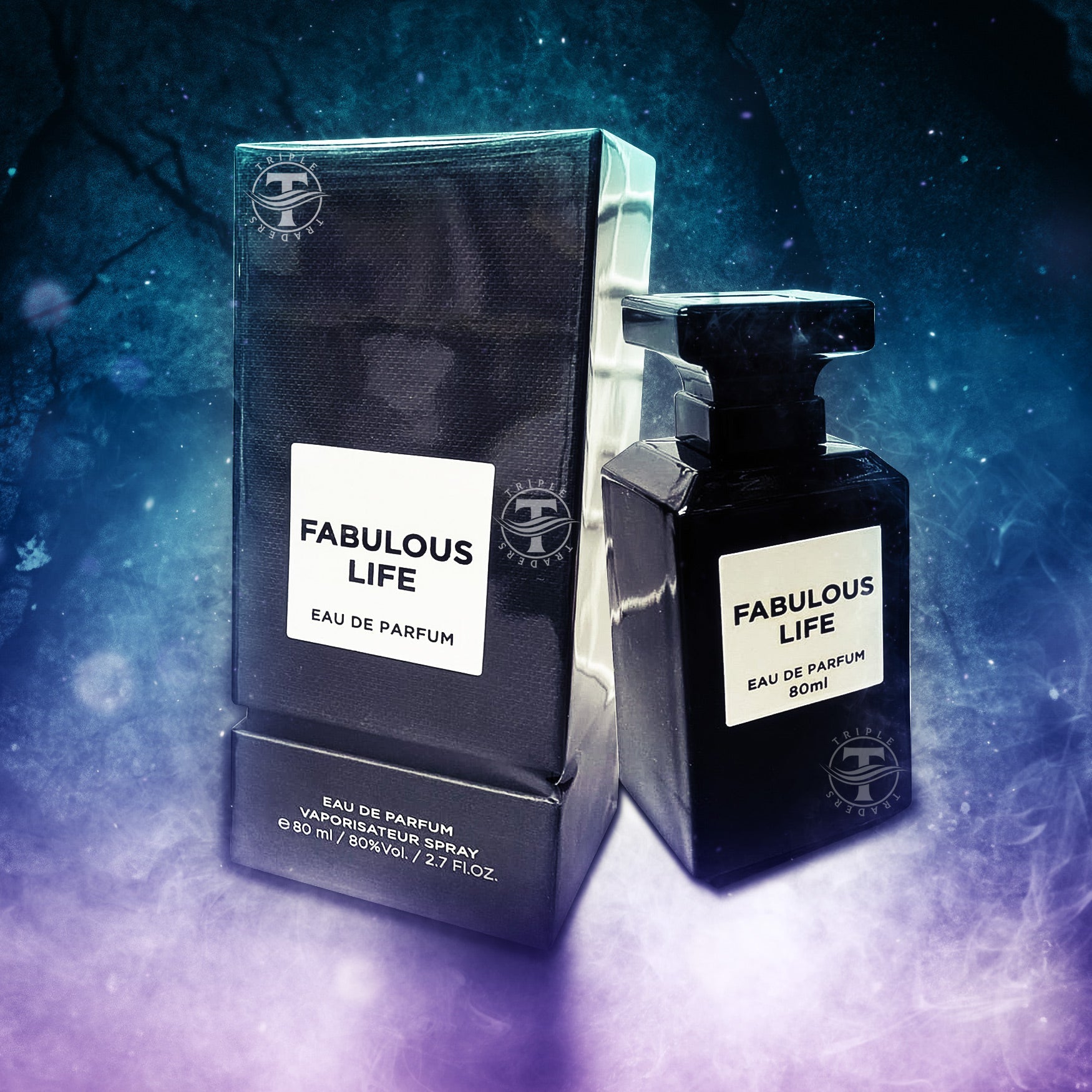 Fabulous Life Eau De Parfum By Fragrance World 80ml 2.7 FL OZ Triple Traders Fabulous Life Eau De Parfum By Fragrance World 80ml 2.7 FL OZ Triple Traders