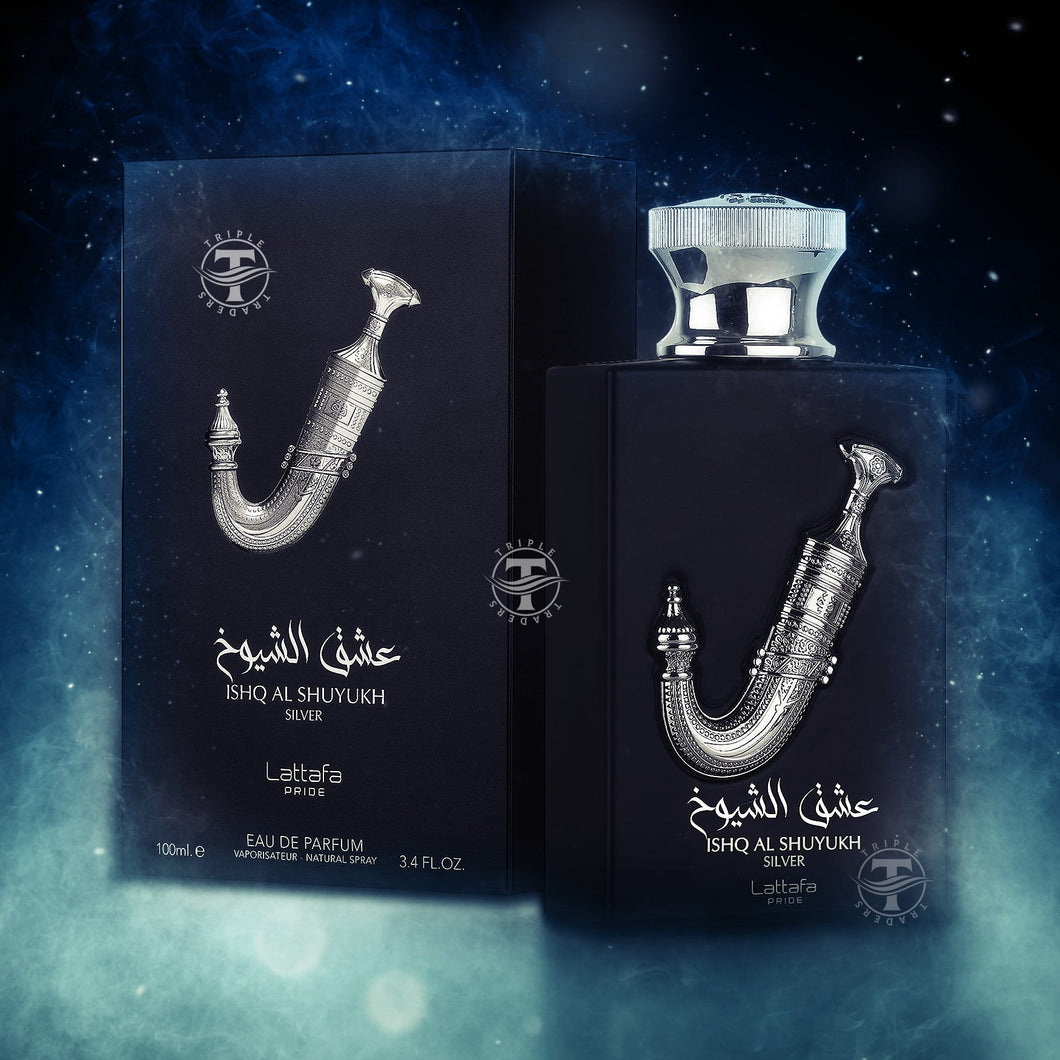 Lattafa Perfumes Ishq Al Shuyukh Silver EDP - Eau De Parfum 100ml(3.4 oz) Unisex