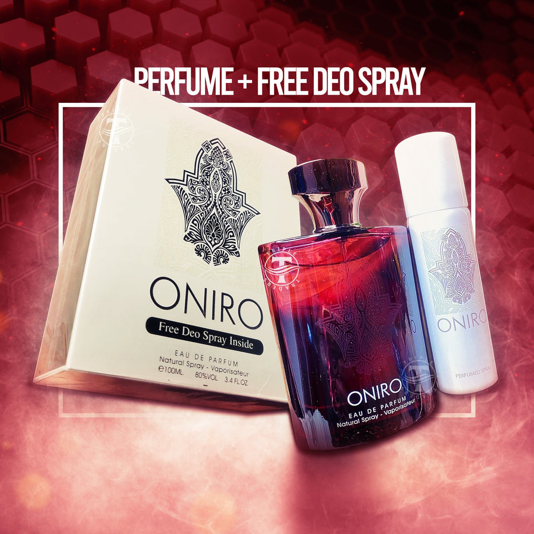 Oniro With FREE Deo Spray Eau De Parfum 100ml FL OZ By
