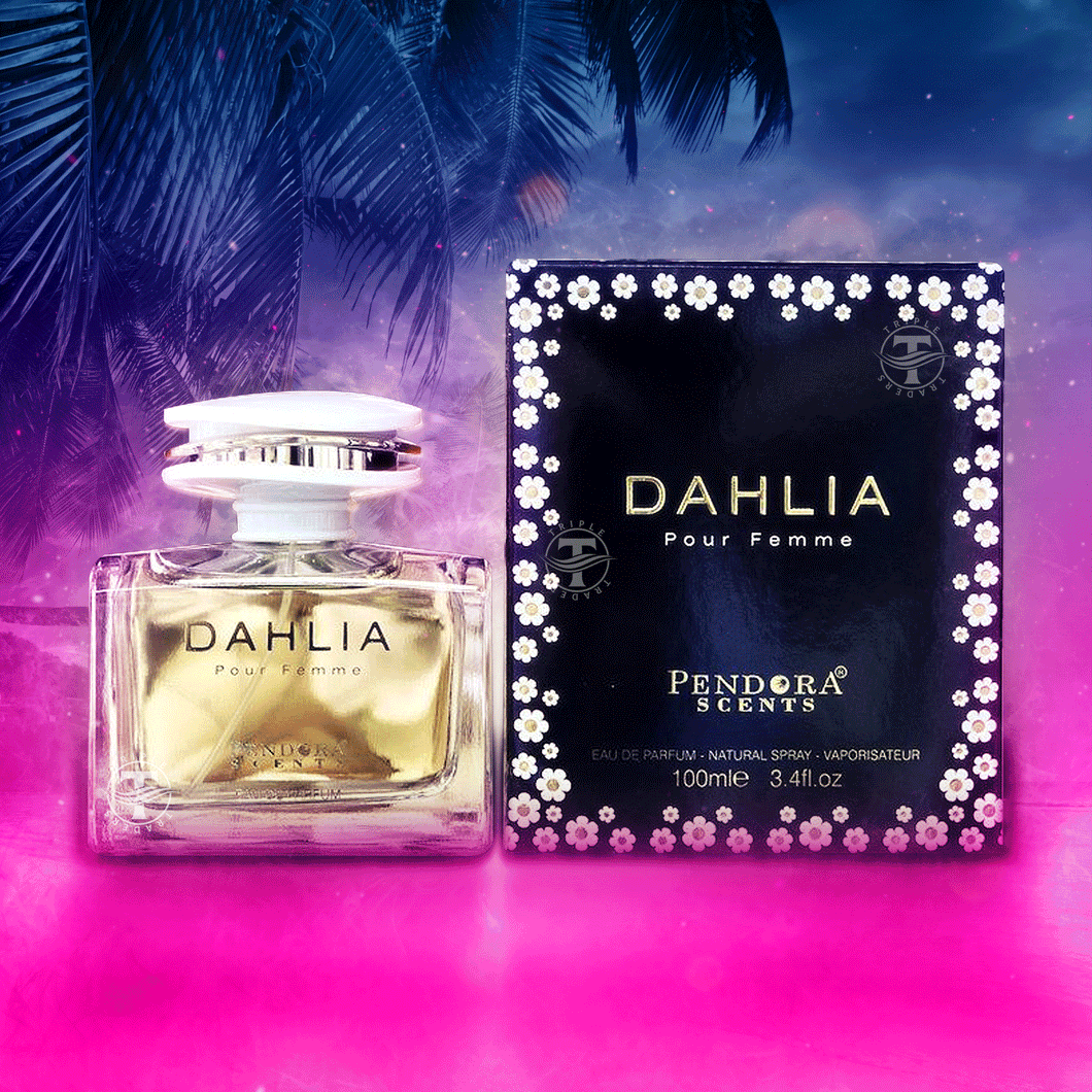 Dahlia Pour Femme Eau De Parfum By Pendora Scents Paris Corner 100ml 3.4 FL OZ
