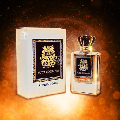 Auto Biography Supreme Gold Eau De Parfum By Paris Corner 50ml 1.7 FL OZ