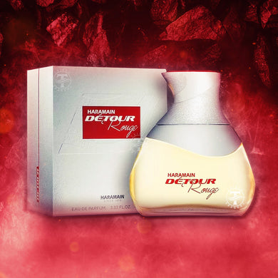 Haramain Detour Rouge Eau De Parfum 3.33 FL OZ 100ml