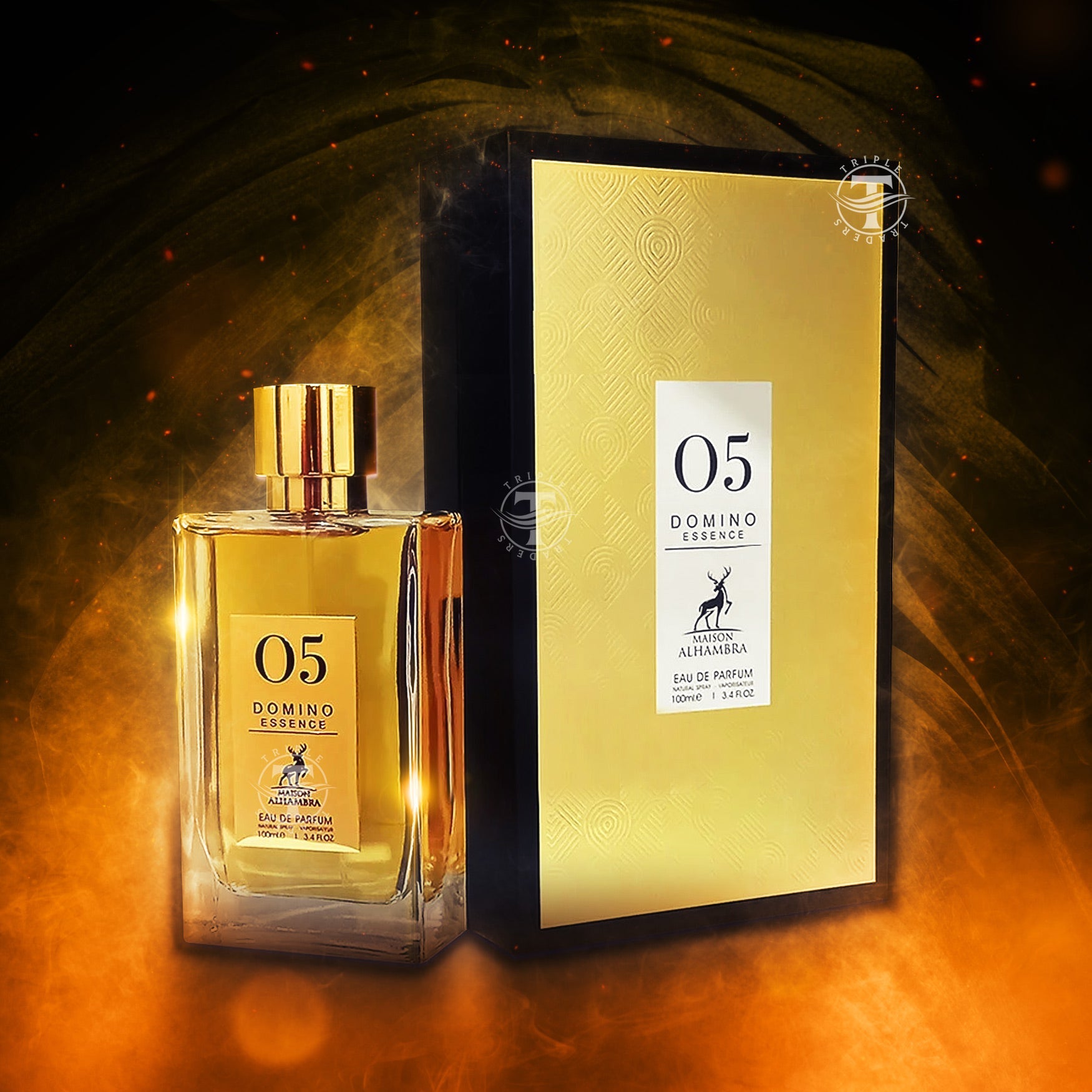 05 Domino Essence Eau De Parfum By Maison Alhambra 100ml 3.4 FL OZ 05 Domino Essence Eau De Parfum By Maison Alhambra 100ml 3.4 FL OZ