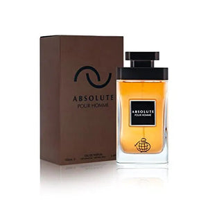 Absolute Pour Homme Eau De Parfum By Fragrance World 100ml 3.4 FL OZ