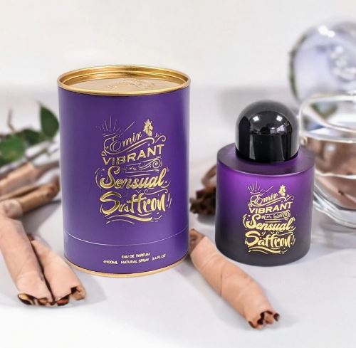 Vibrant Sensual Saffron Eau De Parfum By Emir Paris Corner 100ml