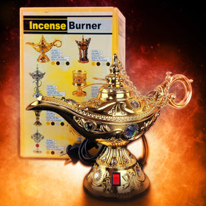 YASMEEN Gold Electric Incense Bakhor Bakhoor Burner
