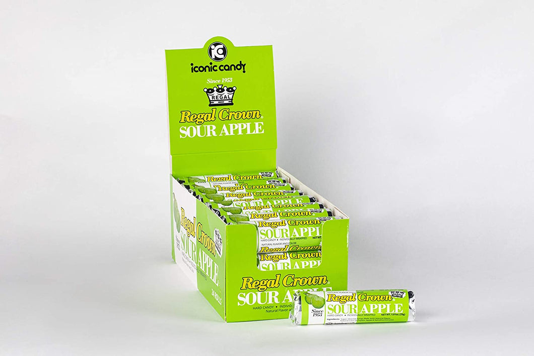 Regal Crown Hard Candy Rolls- (Sour Apple)
