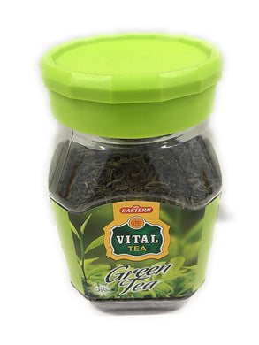 Vital Tea Green Tea Natural by Eastern Products 250 Gram in a Plastic Jar