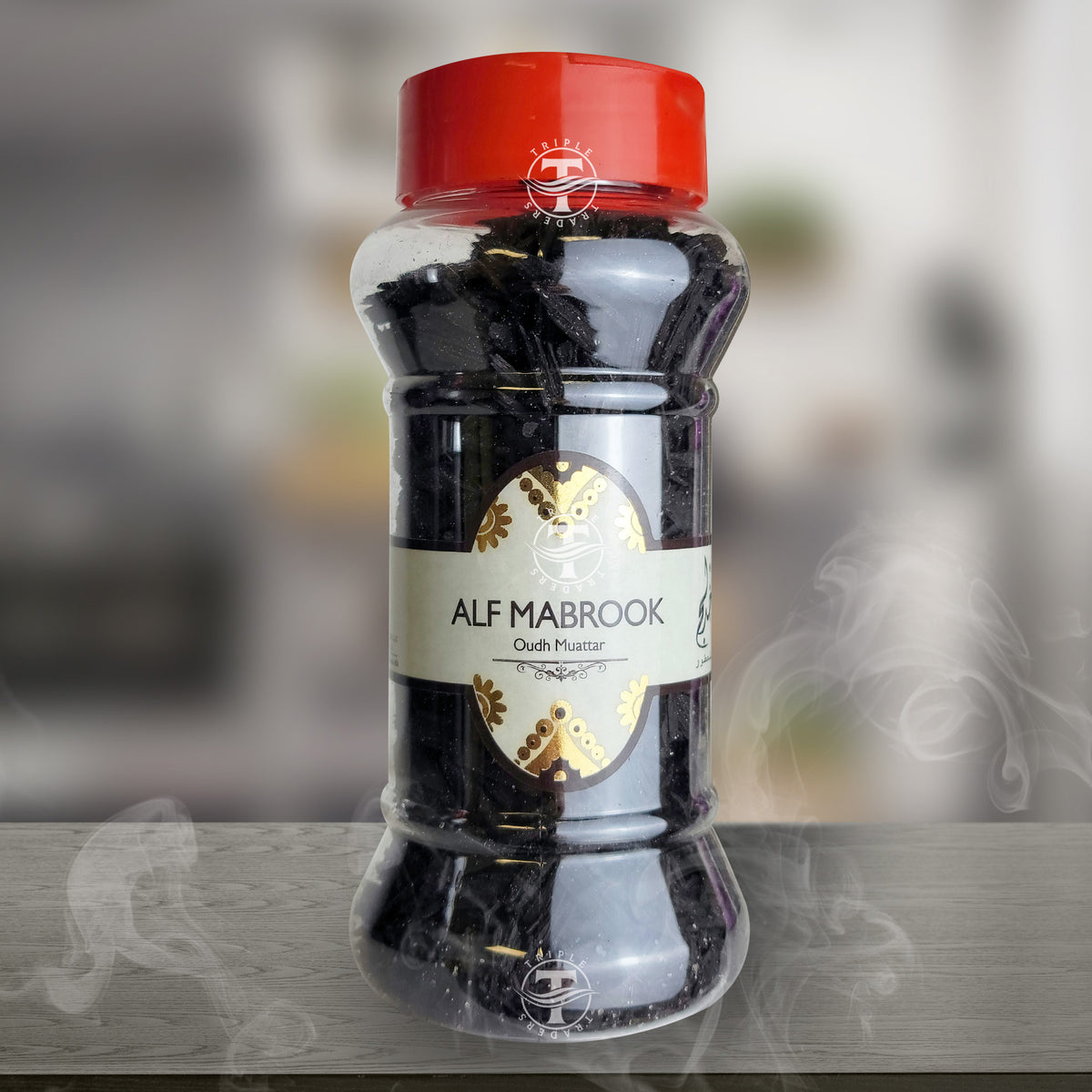Alf Mabrook - Oudh Muattar - Bakhoor Incense Wood Chips - By Al Khadla ...