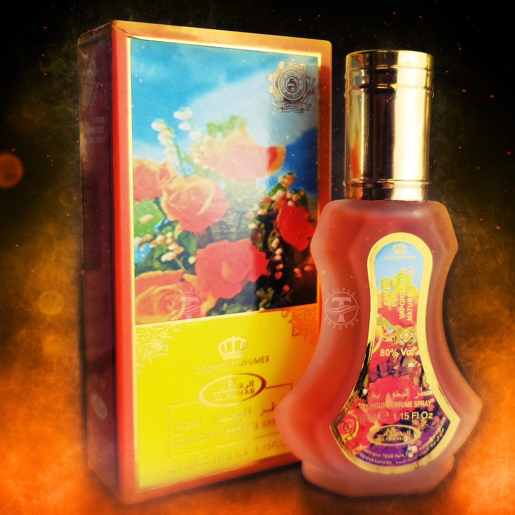 Bakhour Eau De Parfum Al Rehab Crown Perfumes 35ml 1.15 Fl Oz