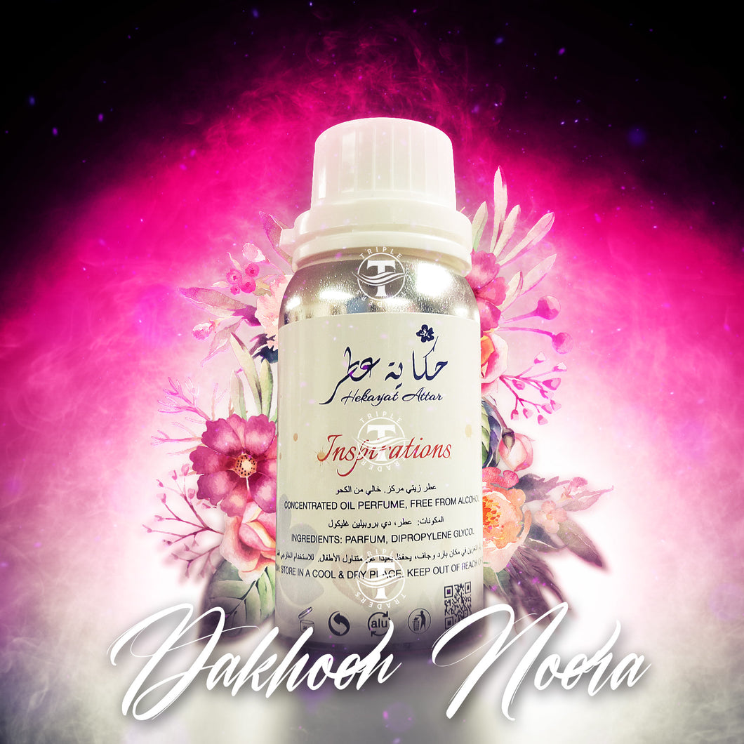 Inspirations: Dakhoon Noora - Concentrated Oil Perfume 100ml by Hekayat Attar