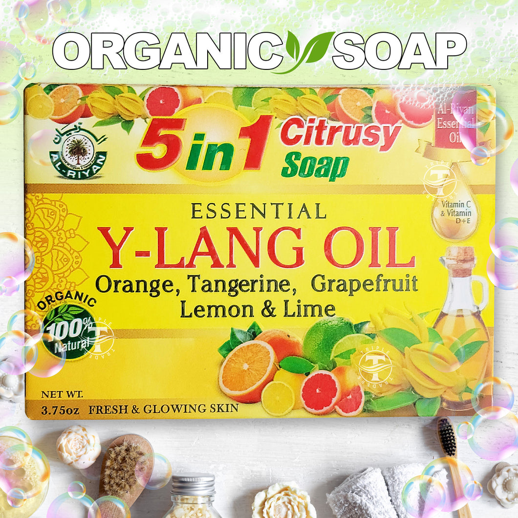 Essential Y-Lang Oil - Organic Soap - 100% Natural By Al-Riyan