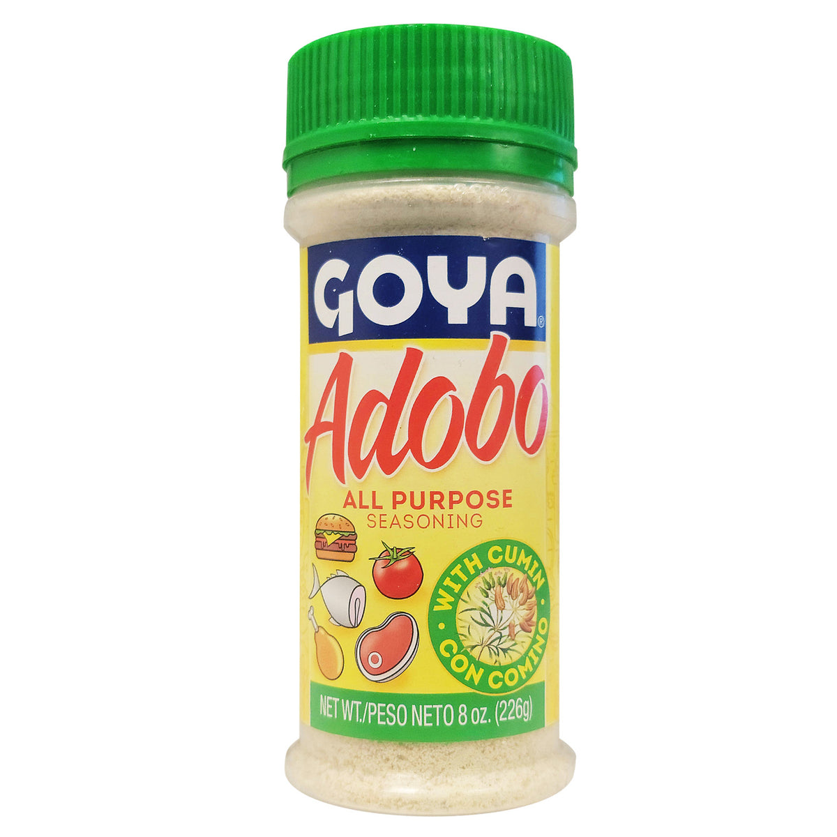 Goya Adobo All Purpose Seasoning With Cumin 8 oz ( 226g ) Triple