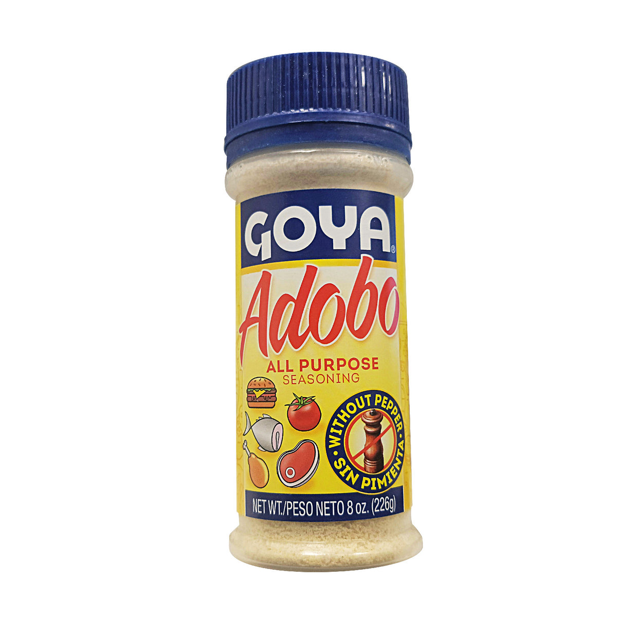 Goya Adobo All Purpose Seasoning Without Pepper 8 Oz 226g