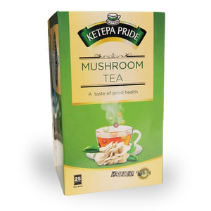 Ketepa Mushroom Tea - A taste of good health - 25 tea bags net weight 50g