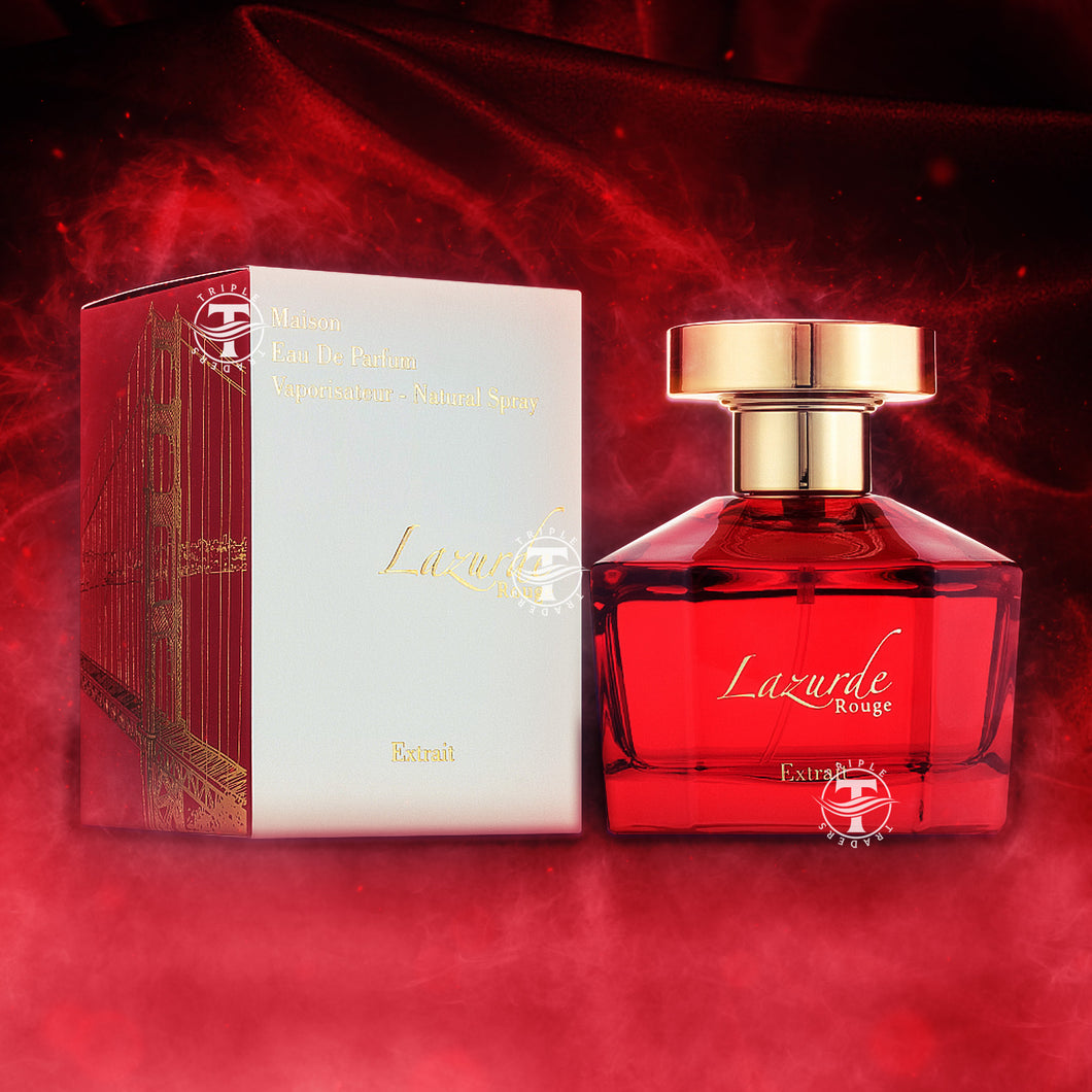 Lazurde Rouge Maison By FA Paris Eau De Parfum 100ML 3.4 FL OZ Fragrance World