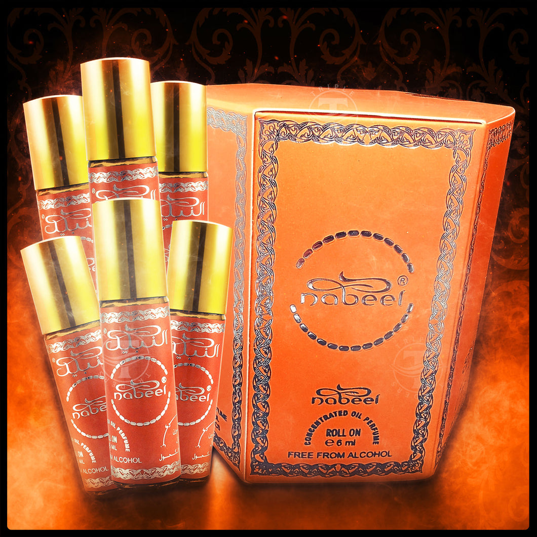 Nabeel (Formerly Touch Me) Concentrated Oil Perfume By Nabeel 6X PIECES Roll On 6ml