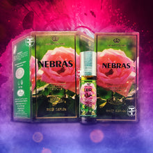 6X PIECES OF Nebras Concentrated Perfumes - Al Rehab Crown Perfumes ( 6ml  x 6 )