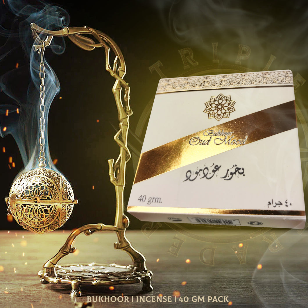 Oud Mood - Bukhoor Incense - By Ard Al Zaafaran - 40gm