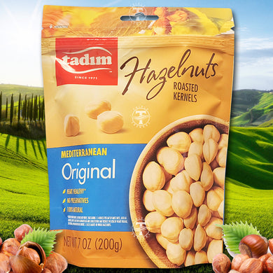 Tadim Hazelnuts - Roasted Kernels - Mediterranean Origianl - 100% Natural - 7 oz ( 200 g ) Imported From Turkey