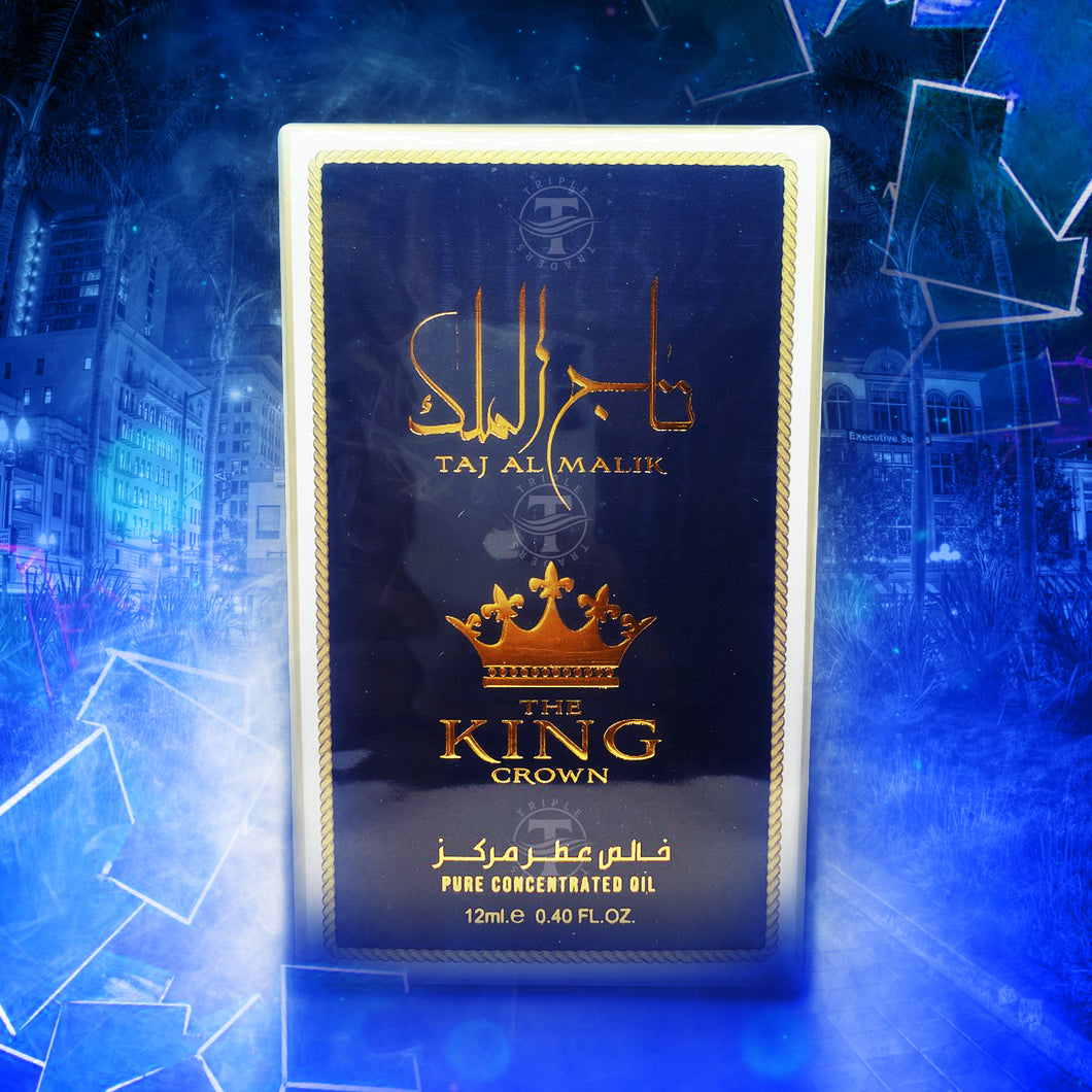 The King Crown Pure Concentrated Oil Attar 12 ml By Ard Al Zaafaran