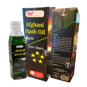 Afghani Hash Oil by Kuwait Shop Five Stars 200 ml Hair Aid
