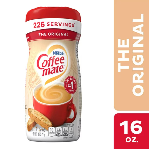 Nestle Coffee mate Original Powdered Coffee Creamer 16 oz (1 LB) 453.5 g