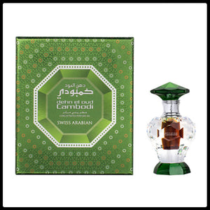 Dehn El Oud Cambodi Perfume Oil - 3 ML (0.1 oz) by Swiss Arabian