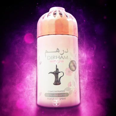 Dirham Wardi - Extra Long Lasting Perfumed Spray By Ard Al Zaffaran 250 ml 9 Fl Oz
