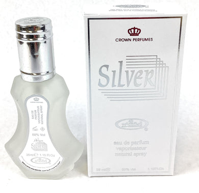 Silver - Al-Rehab Eau De Natural Perfume Spray - 35 ml (1.15 fl. oz) by Alrehab