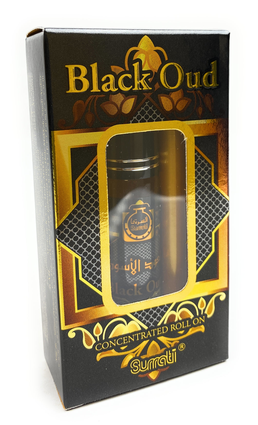 Black Oud - 6ml Roll-on Perfume Oil by Surrati