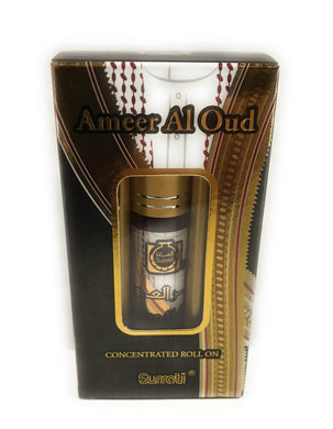 Ameer Al Oud Concentrated Roll On Oudh by Surrati Made in Saudi Arabia KSA 6ML