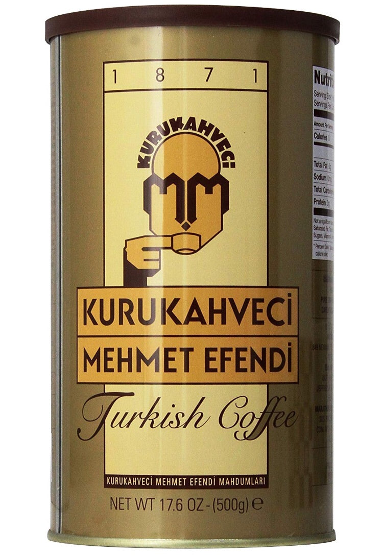 Kurukahveci Mehmet Efendi Turkish Coffee, 17.6 oz