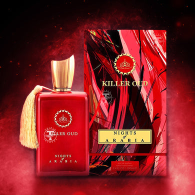 Killer Oud | Nights of Arabia | Oriental Perfume By Paris Corner | 3.4 Fl Oz 100ml *New On The Market*