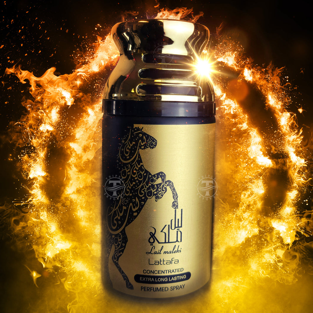 Lail Maleki Concentrated Extra Long Lasting Perfumed Spray By Lattafa 250ml 9 FL OZ