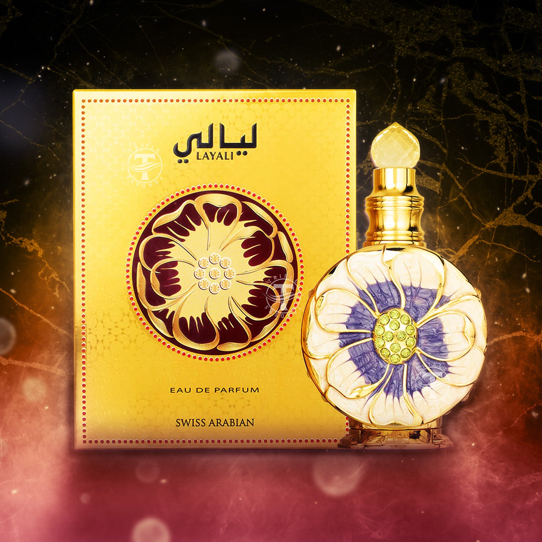 Laiyali- Luxury Perfume Oil, Arabian Oud & Musk