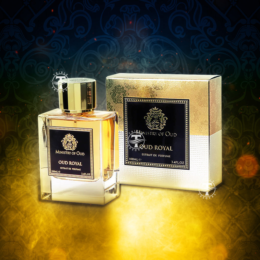 Ministry of Oud | Oud Royal | Oriental Perfume By Paris Corner | 3.4 Fl Oz 100ml