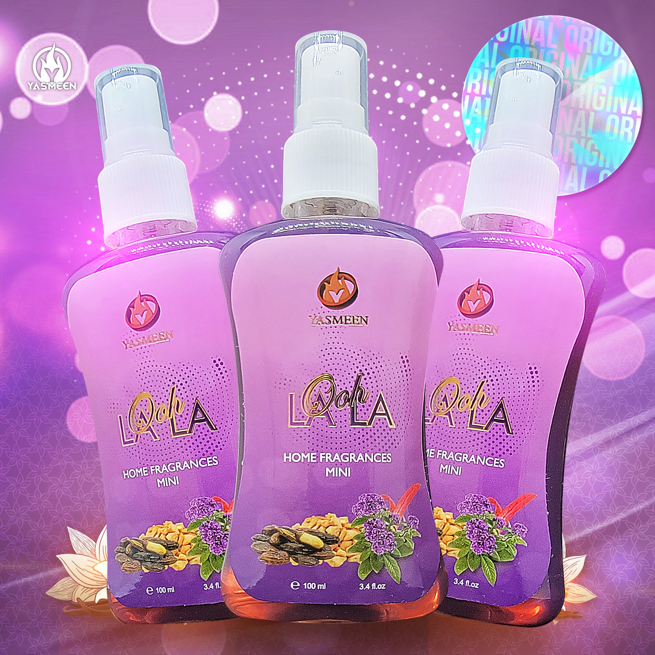 Yasmeen Ooh La La Home Fragrance - Air Freshener - Mini's Edition