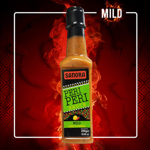 Peri Peri Sauce - MILD LIME & HERBS - By Sanora 295mg Delicious Hot Sauce Salsa