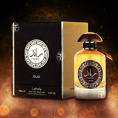 Ra'ed Oud By  Lattafa 100ml 3.4 FL OZ Eau De Parfum Raed