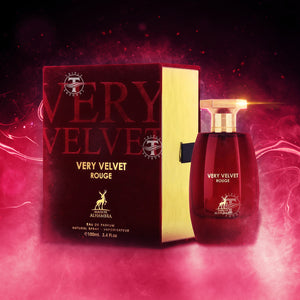 Very Velvet Rouge By Maison Alhambra Eau De Parfum 100ml 3.4 FL OZ