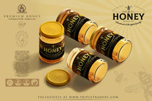 Naturally Pure Golden Honey - 100% Natural - Made in USA - Illinois - Yasmeen Premium 16 oz (639gm)